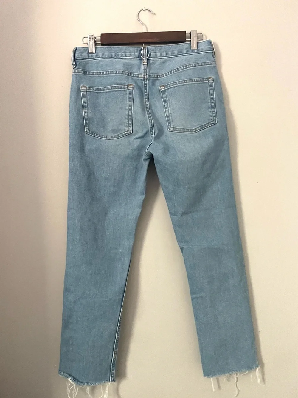 Everlane Light Blue Boyfriend Straight Jeans 26